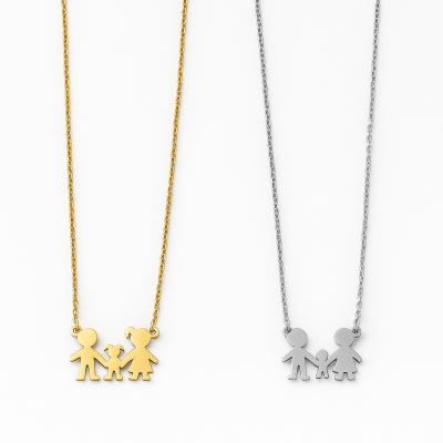 Κολιέ Οικογένεια Κορίτσι